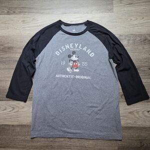 Y2K Disney Raglan 3/4 Sleeve Tee